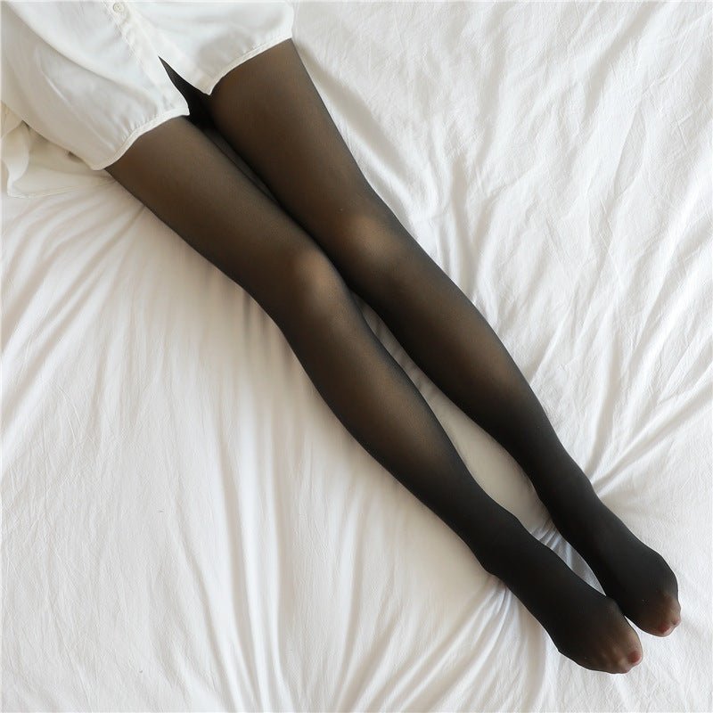 Meia Calça Térmica Forrada de Lã - WarmSkin™ (Modela e Aquece ao Mesmo Tempo)