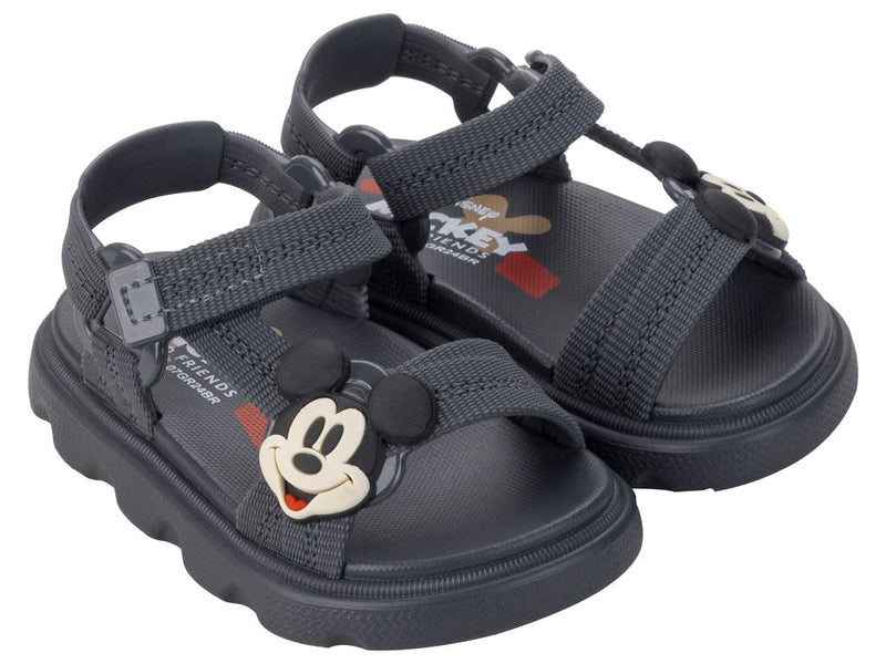 Sandália Papete Menino Bebê Disney  Mickey Grendene Kids