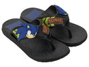 Chinelo De Dedo Infantil Menino Sonic Rings Grendene Preto
