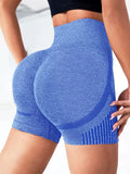 Shorts de ioga femininos de cintura alta