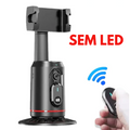 Estabilizador de gimbal de acompanhamento com rotação 360 VIKEFON Monopé de mesa com rastreamento facial e controle remoto para fotografia ao vivo no TikTok