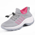 Tênis ortopédico feminino- tênis leves para corrida, confortáveis, com palmilha de malha, antiderrapantes e respiráveis.Ideal para esportes ao ar livre