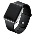 Relógio Digital Esportivo Masculino e feminino Led Preto Pulseira de Silicone